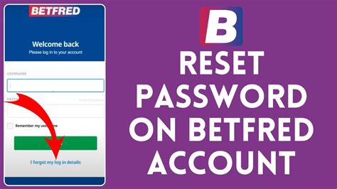 Resetting Forgotten Password – Betfred Sports.